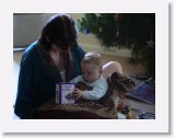 DSC00088-RasWithXmas2002 * Rasi's first Christmas * 1152 x 864 * (510KB)